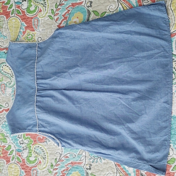 Talbots embroidered top / M - Picture 3 of 7